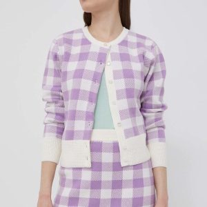 SS22-SWD0DD_45X_F1.jpg JDY cardigan femei, culoarea violet, light