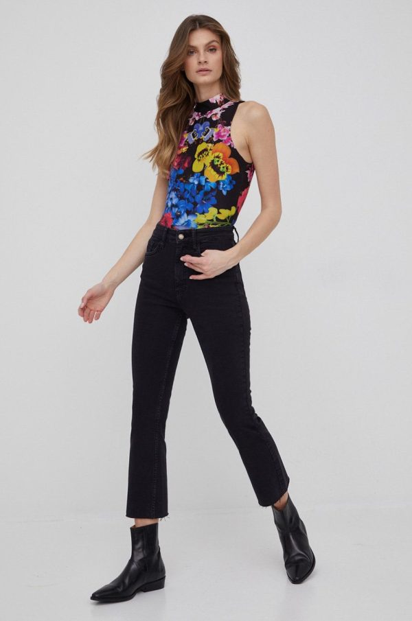 Desigual bluza culoarea negru