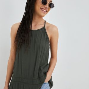 Superdry bluza culoarea verde