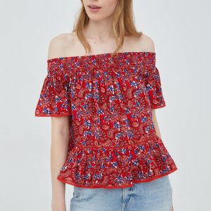 SS22-TSD1Z7_33A_F1.jpg Superdry bluza culoarea rosu
