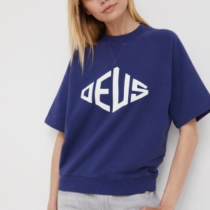 SS22-TSD2W5_59X_F1.jpg Deus Ex Machina bluza culoarea albastru marin