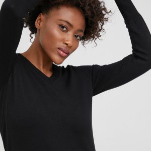 WW22-BDD045_99X_F1.jpg Answear Lab pulover femei, culoarea negru
