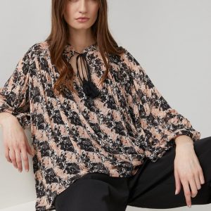 Answear Lab bluza femei, culoarea negru, modelator