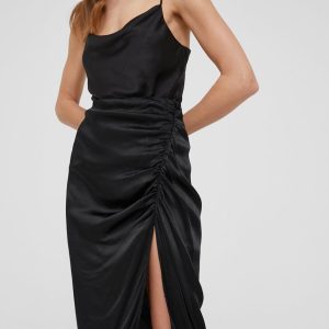 WW22-SDD02K_99X_F1.jpg Answear Lab fusta culoarea negru, midi, drept