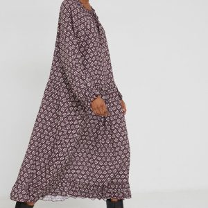 WW22-SUD0JP_45X_F1.jpg Answear Lab Rochie culoarea violet, midi, oversize