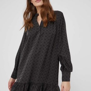 WW22-SUD0U2_99X_F1.jpg Answear Lab rochie culoarea negru, mini, drept