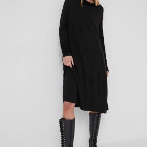 WW22-SUD133_99X_F1.jpg Answear Lab rochie culoarea negru, mini, drept