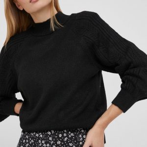 WW22-SWD018_99X_F1.jpg Answear Lab Pulover femei, culoarea negru