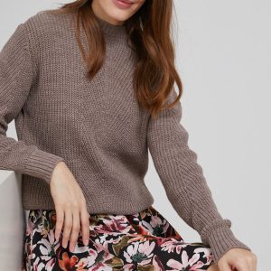 Answear Lab Pulover femei, culoarea maro
