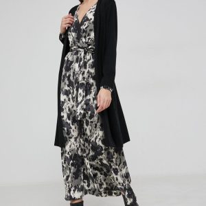 WW22-SWD0G1_99X_F1.jpg Answear Lab Cardigan femei, culoarea negru, light