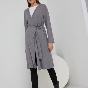 WW22-SWD0G2_90X_F1.jpg Answear Lab Cardigan femei, culoarea gri, light