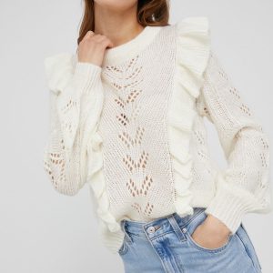 Answear Lab pulover femei, culoarea bej, light