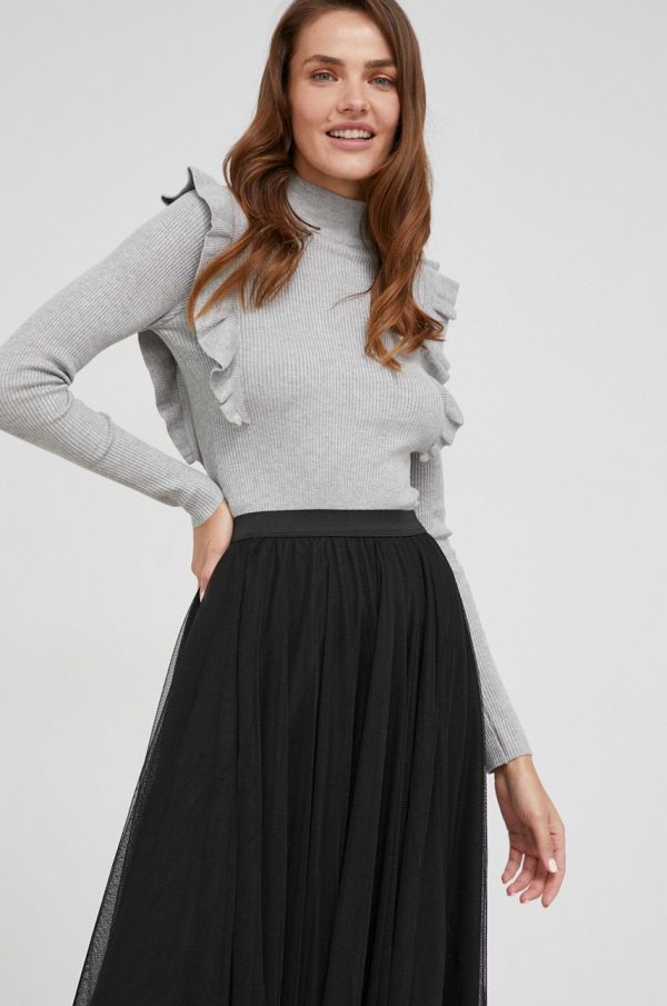 Answear Lab pulover femei, culoarea gri, light