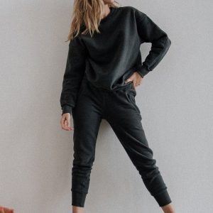 ZA00-BLD002_90X_F3.jpg MUUV Hanorac de bumbac Soft Touch femei, culoarea gri, material neted