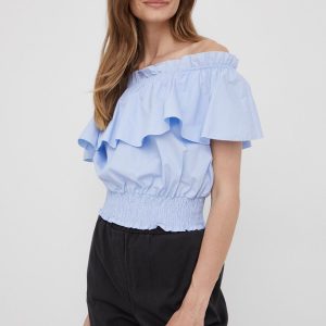 ZS22-BDD014_55X_F1.jpg XT Studio bluza din bumbac femei, neted