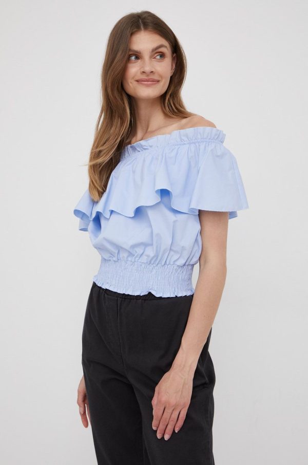 XT Studio bluza din bumbac femei, neted