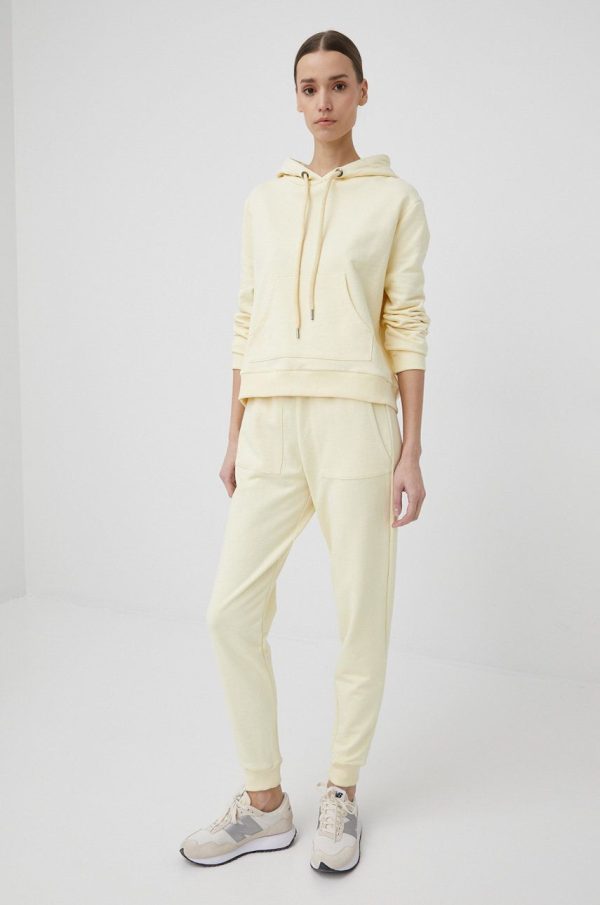 ZS22-BLD01W_11X_F1.jpg Bomboogie bluza femei, culoarea galben, neted