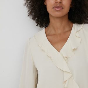 ZW22-BDD002_02X_F1.jpg XT Studio bluza femei, culoarea bej, neted