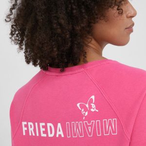 ZW22-BLD008_40X_F1.jpg Frieda & Freddies bluza femei, culoarea violet, cu imprimeu