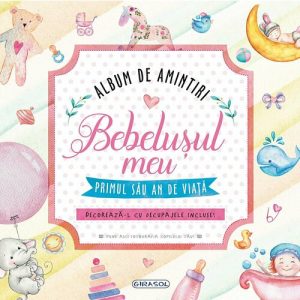 Album de amintiri. Bebelusul meu. Primul sau an de viata (roz)