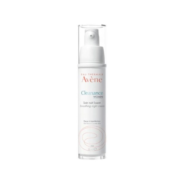 avene-cleanance-women-crema-de-noapte-cu-efect-de-netezire-30ml.jpg Avene Cleanance Women Crema de noapte cu efect de netezire, 30ml