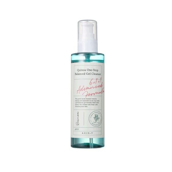 axis-gel-de-curatare-si-demachiant-quinoa-one-step-cleanser-180ml.jpg AXIS Gel de curatare si demachiant Quinoa One-Step Cleanser, 180ml