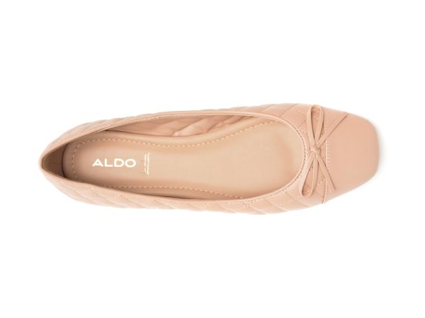 Balerini ALDO nude, BRAYLYNN270, din piele naturala