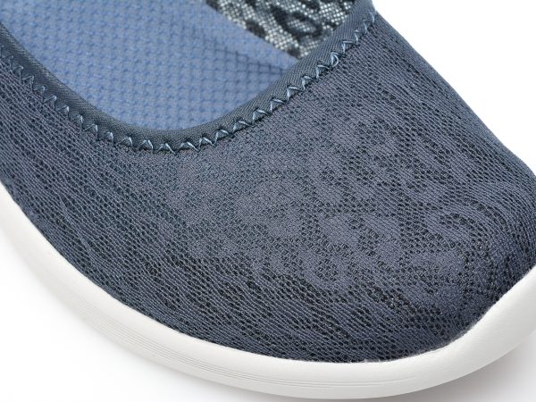 Balerini SKECHERS bleumarin, ARYA, din material textil