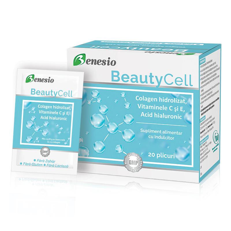 benesio-beautycell-colagen-5g-20-plicuri.jpg Benesio BeautyCell colagen 5g, 20 plicuri