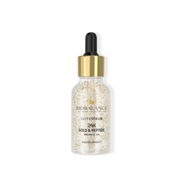 Bio Balance Super Serum cu Aur 24K si Peptide, 30 ml