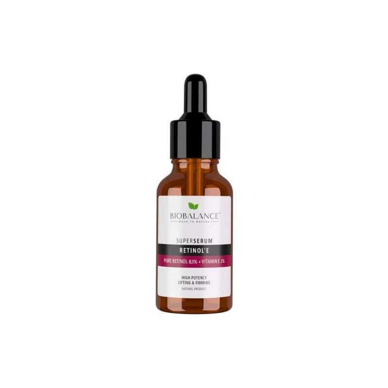 Bio Balance Super Serum RETINOL'E Retinol pur 0,3 + Vitamina E2%, 30 ml