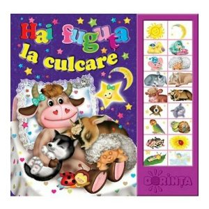 Carte cu sunete - Hai fuguta la culcare