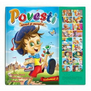 Carte cu sunete - Povesti (Vol. 5)