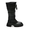 Cizme EPICA negre, 43GM816, din piele naturala