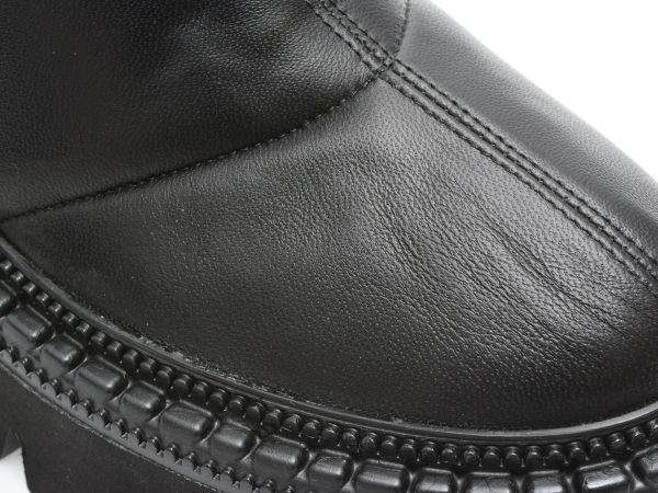 Cizme EPICA negre, 43GM816, din piele naturala