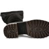 Cizme EPICA negre, QV00030, din piele intoarsa