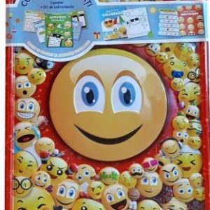 cutia-cu-activitati-smile-litera-2017.jpg Cutie emoticon. Cutia cu activitati (3 carti, 4 carioci,1 poster, 50 de autocolante)