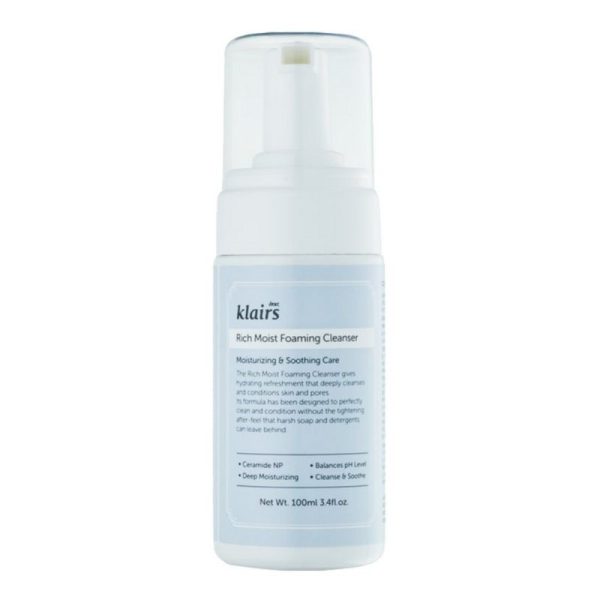 dear-klairs-rich-moist-spuma-de-curatare-100-ml.jpg Dear Klairs Rich Moist Spuma de curatare, 100 ml