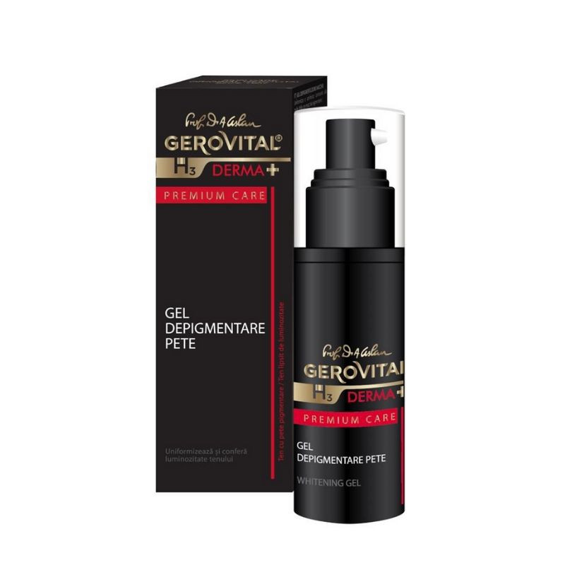 gerovital-h3-derma-premium-care-gel-depigmentare-pete-30-ml.jpg Gerovital H3 Derma+ Premium Care, Gel depigmentare pete, 30 ml