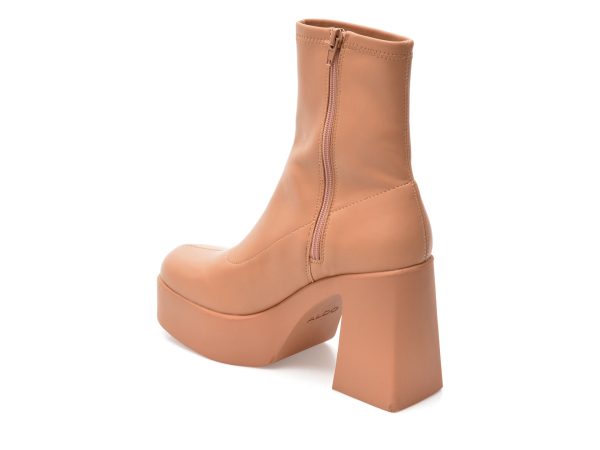 Ghete ALDO bej, GRANDSTEP261, din piele ecologica