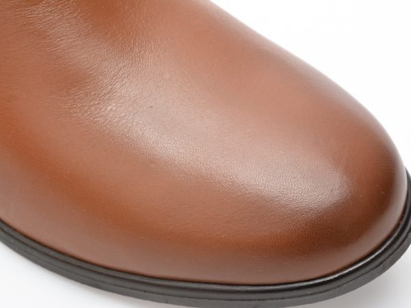 Ghete ALDO maro, WICOENI220, din piele naturala