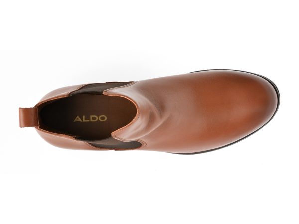 Ghete ALDO maro, WICOENI220, din piele naturala