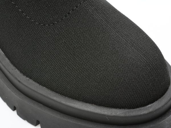 Ghete ALDO negre, BIGACT001, din material textil