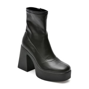 Ghete ALDO negre, GRANDSTEP001, din piele ecologica