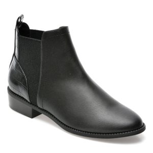 Ghete ALDO negre, RANAVER001, din piele ecologica