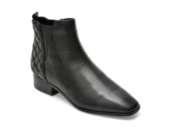 Ghete ALDO negre, TORWENFLEX009, din piele naturala