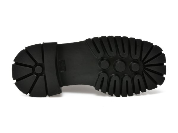 Ghete EPICA negre, 394441, din piele naturala