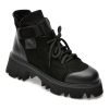 Ghete EPICA negre, 4003291, din piele intoarsa