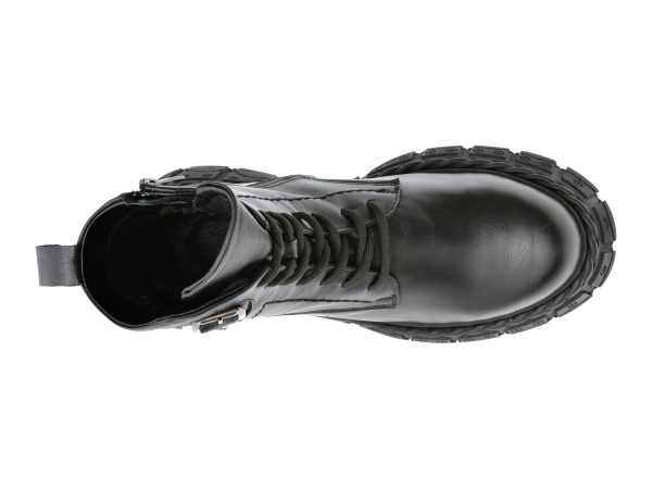 Ghete EPICA negre, 523337, din piele naturala