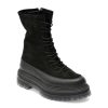 Ghete EPICA negre, 66132, din piele intoarsa